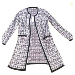 Eva Mendes Sweater Coat NWT